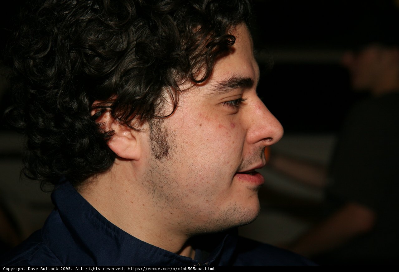 Curly Haired Man