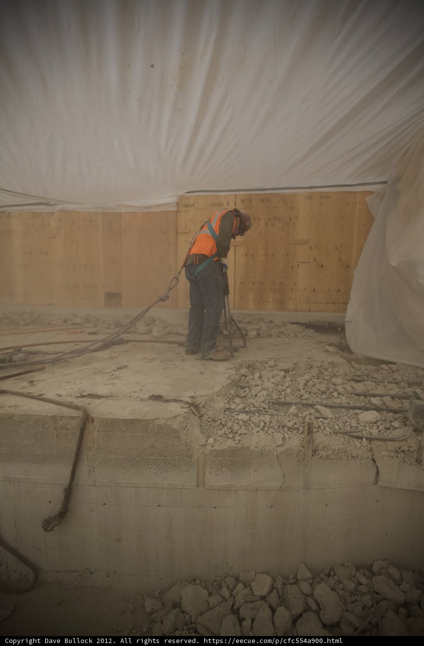 Working on the Walkway