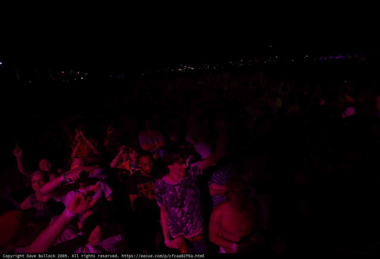 Coachella 2009: Hands Up in the Nightclub