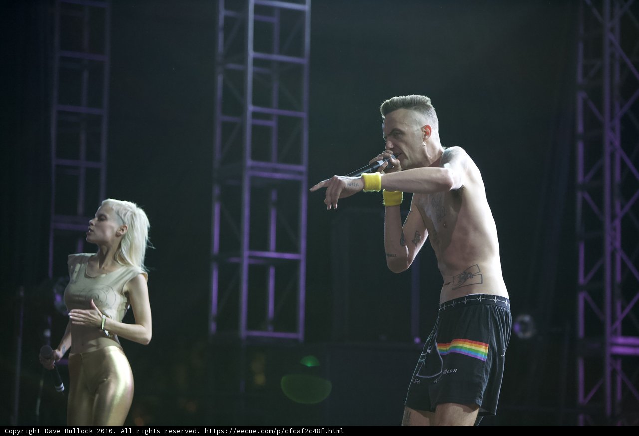 Electrifying Performance by Watkin Tudor Jones and Yolandi Visser at Coachella 2010