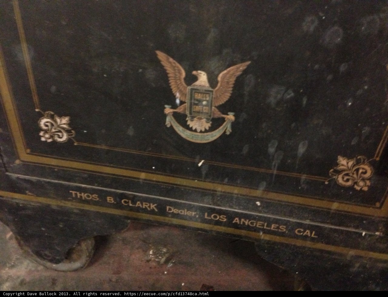 The Safe with an Eagle Logo