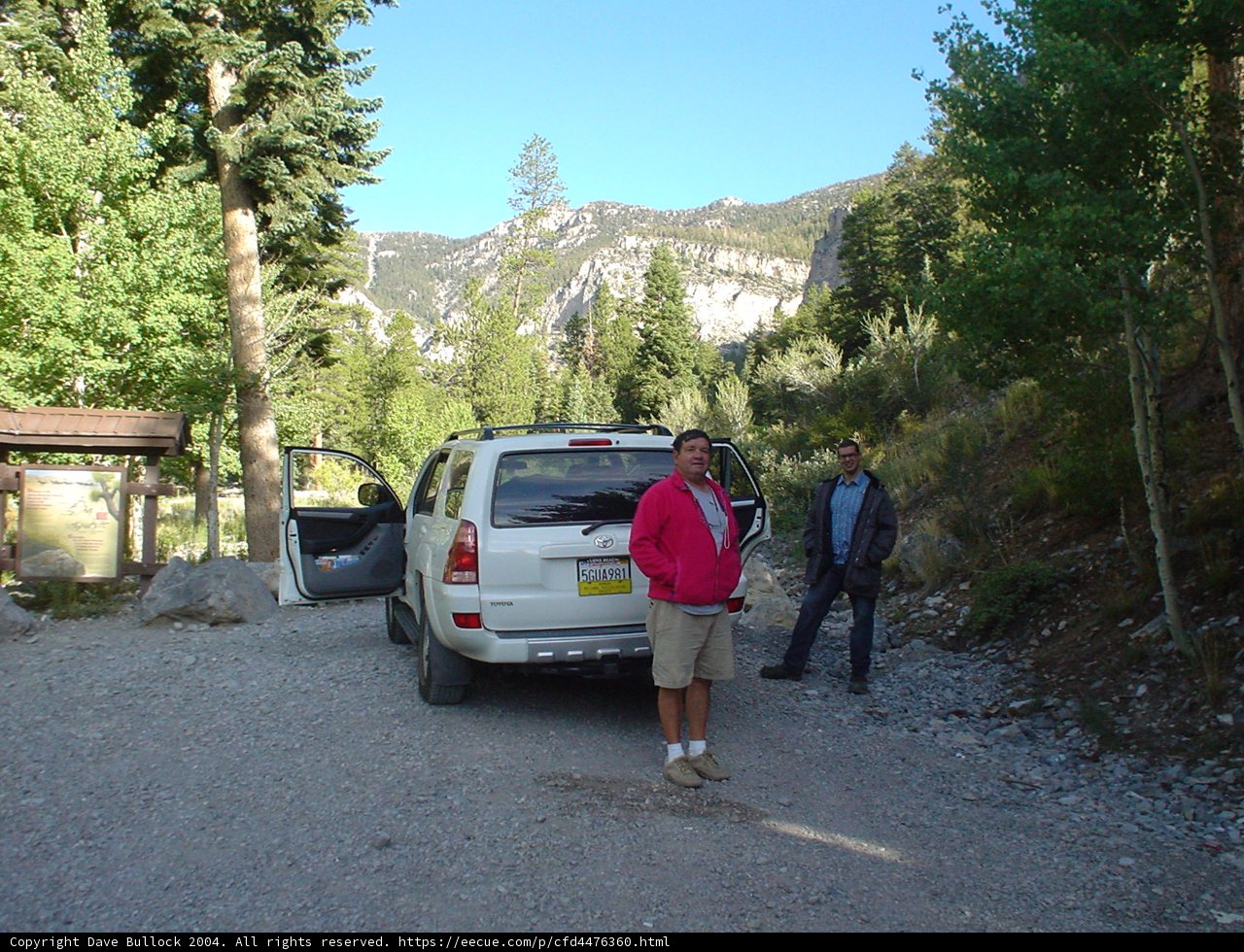 Man and SUV in the Great Outdoors