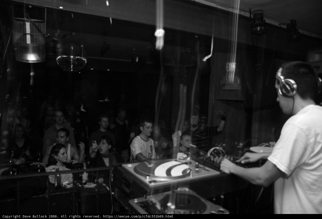 Spinning Tunes at the Nightclub