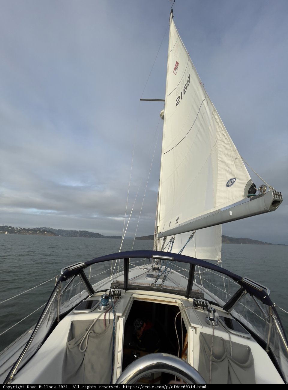 Sailing through San Francisco Bay