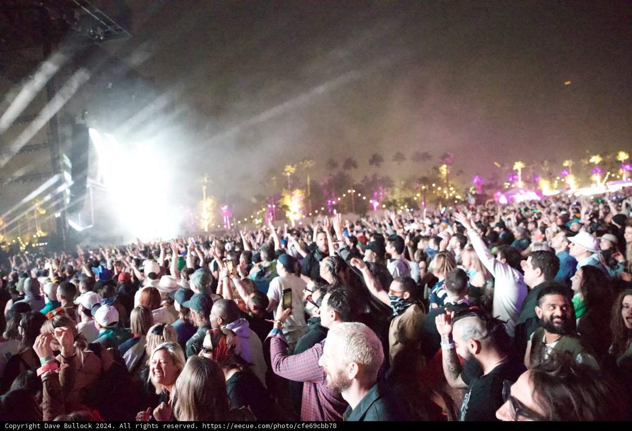 Capturing the Pulse of Coachella 2024: Nighttime Revelries