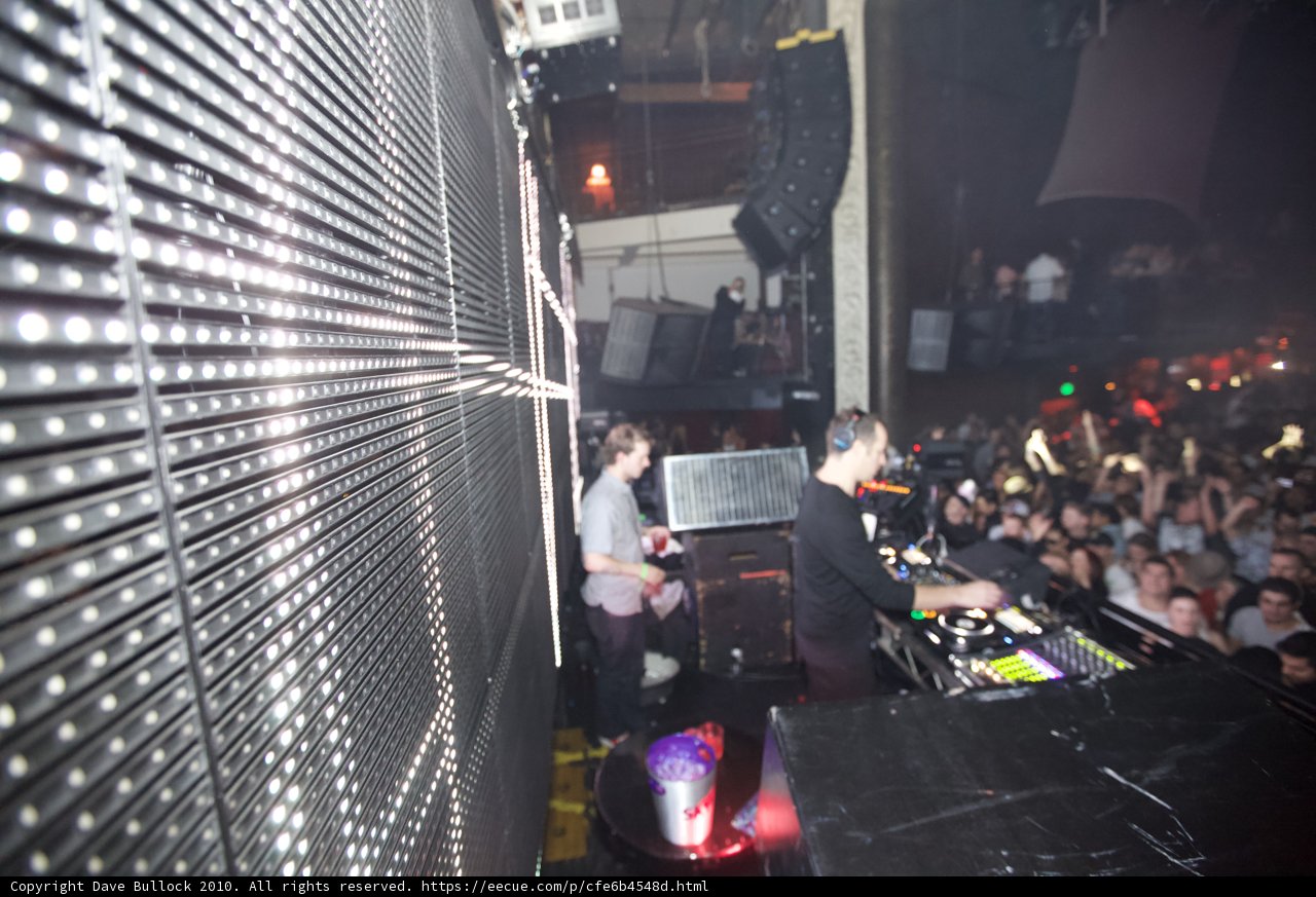 DJ Sasha Rocks the Sierra Madre Nightclub