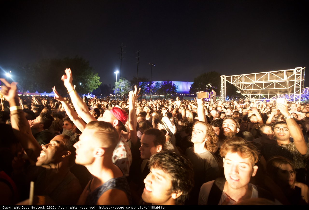 Festival Crowd Faces