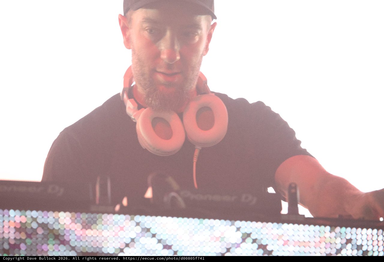 DJ Behind the Decks at Wobbleland Festival 2026