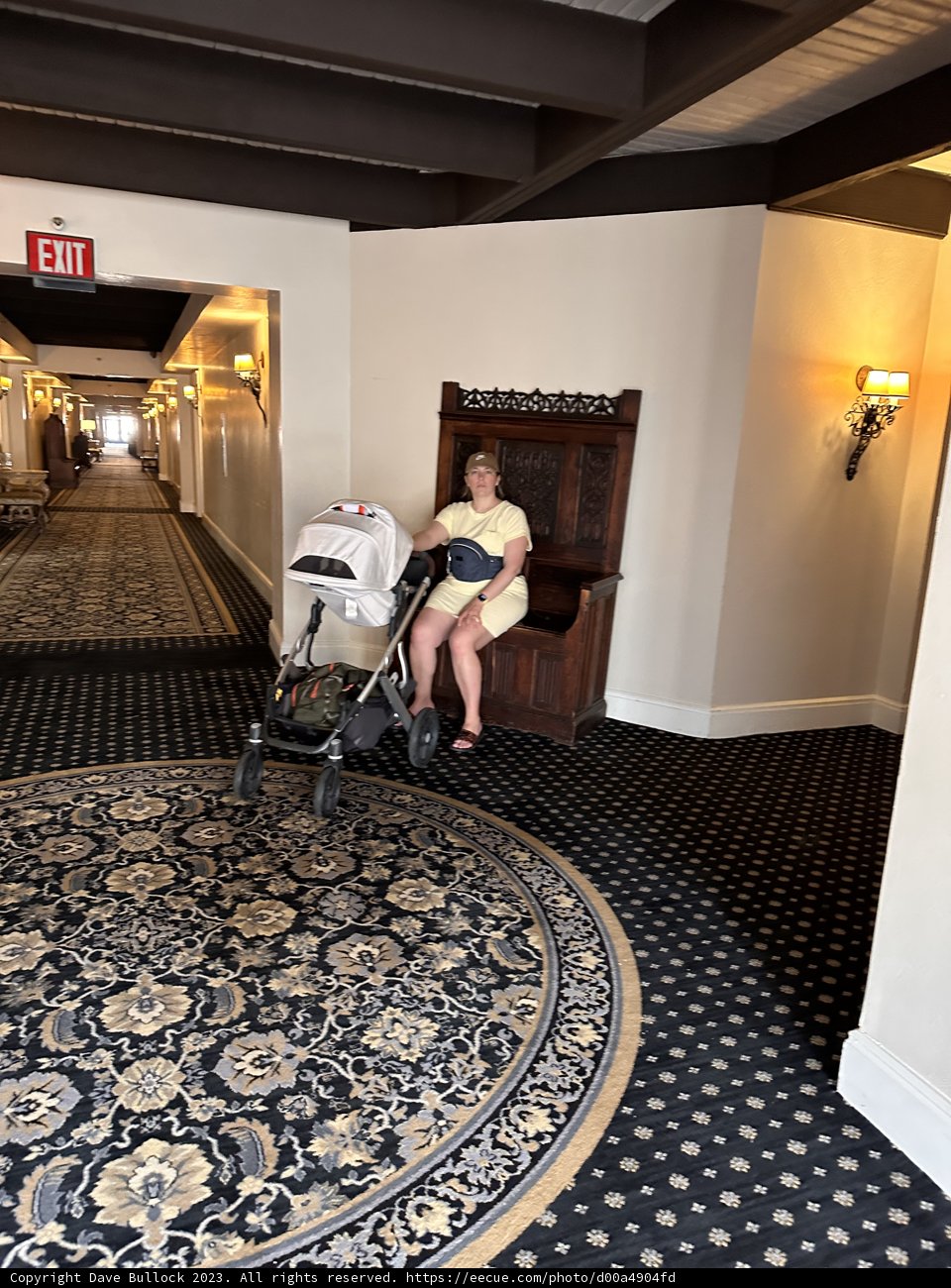 A Stroll Down the Corridor - A Candid Moment