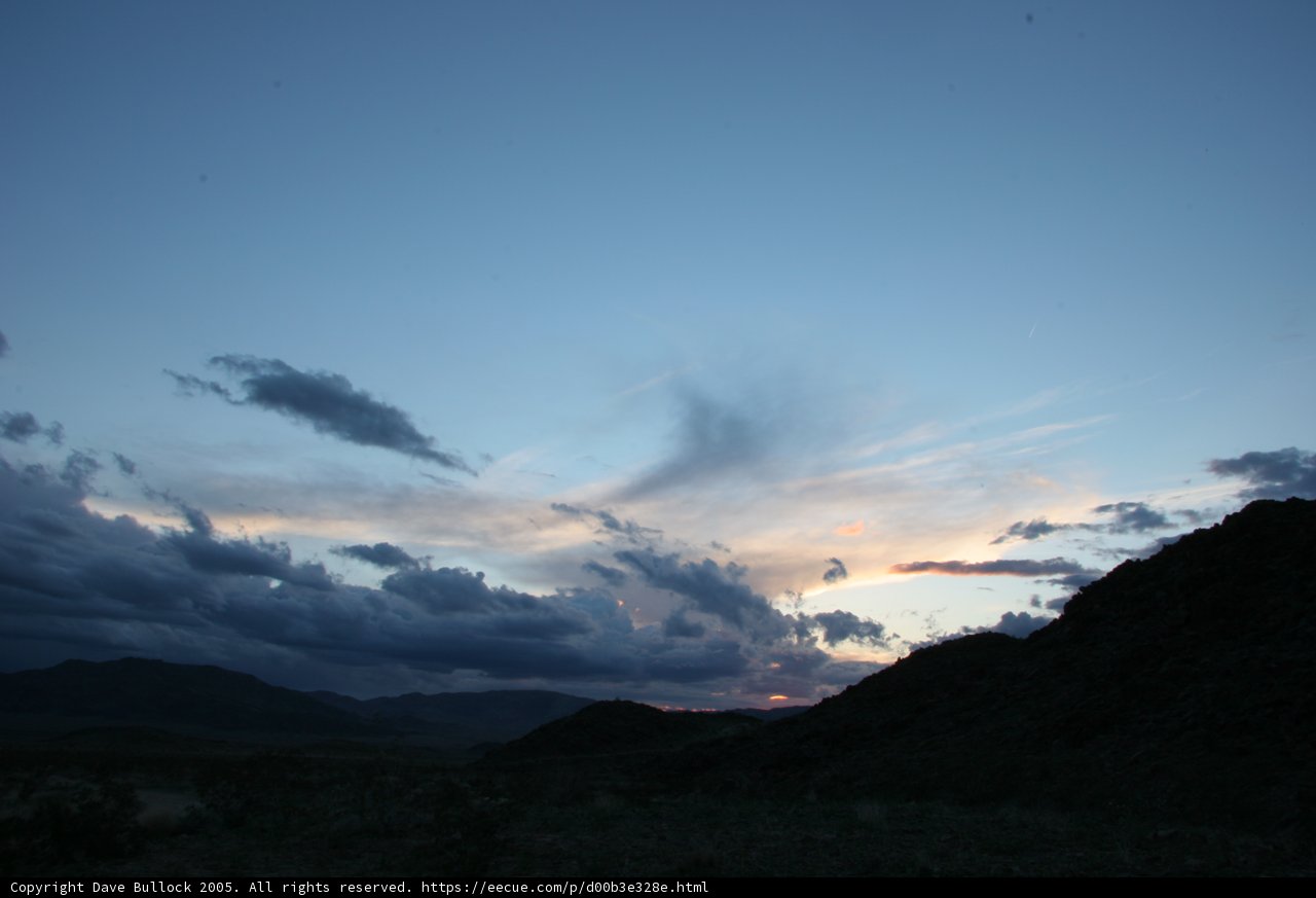 Majestic Sunset Over the Cumulus Mountains