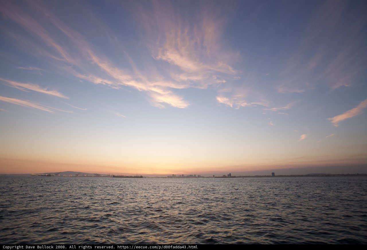 Serene Sunset over the Ocean