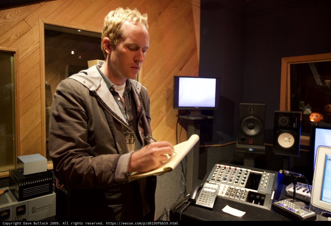Writing Music in the 2009 Studio