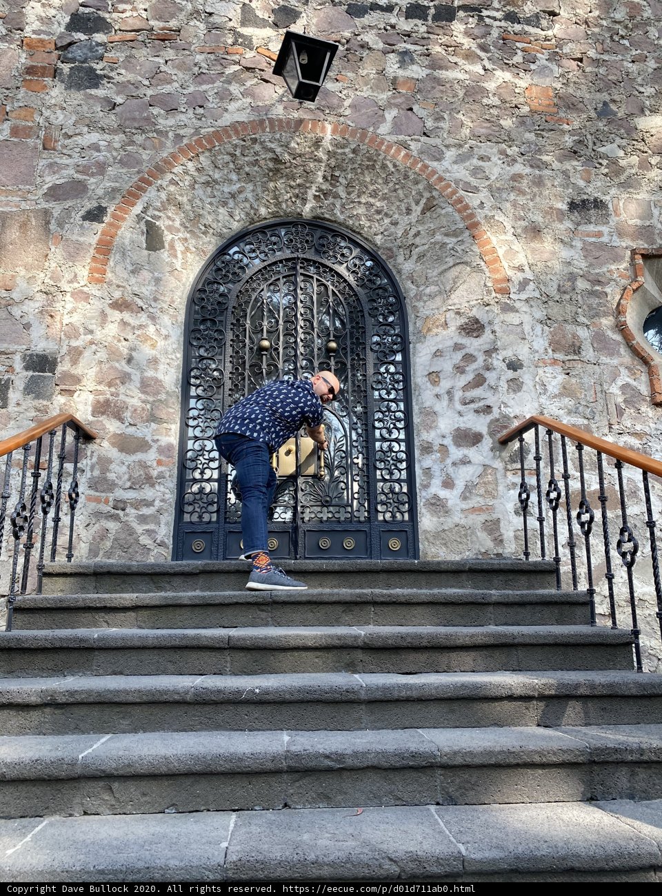 Stone Steps and a Starring Man