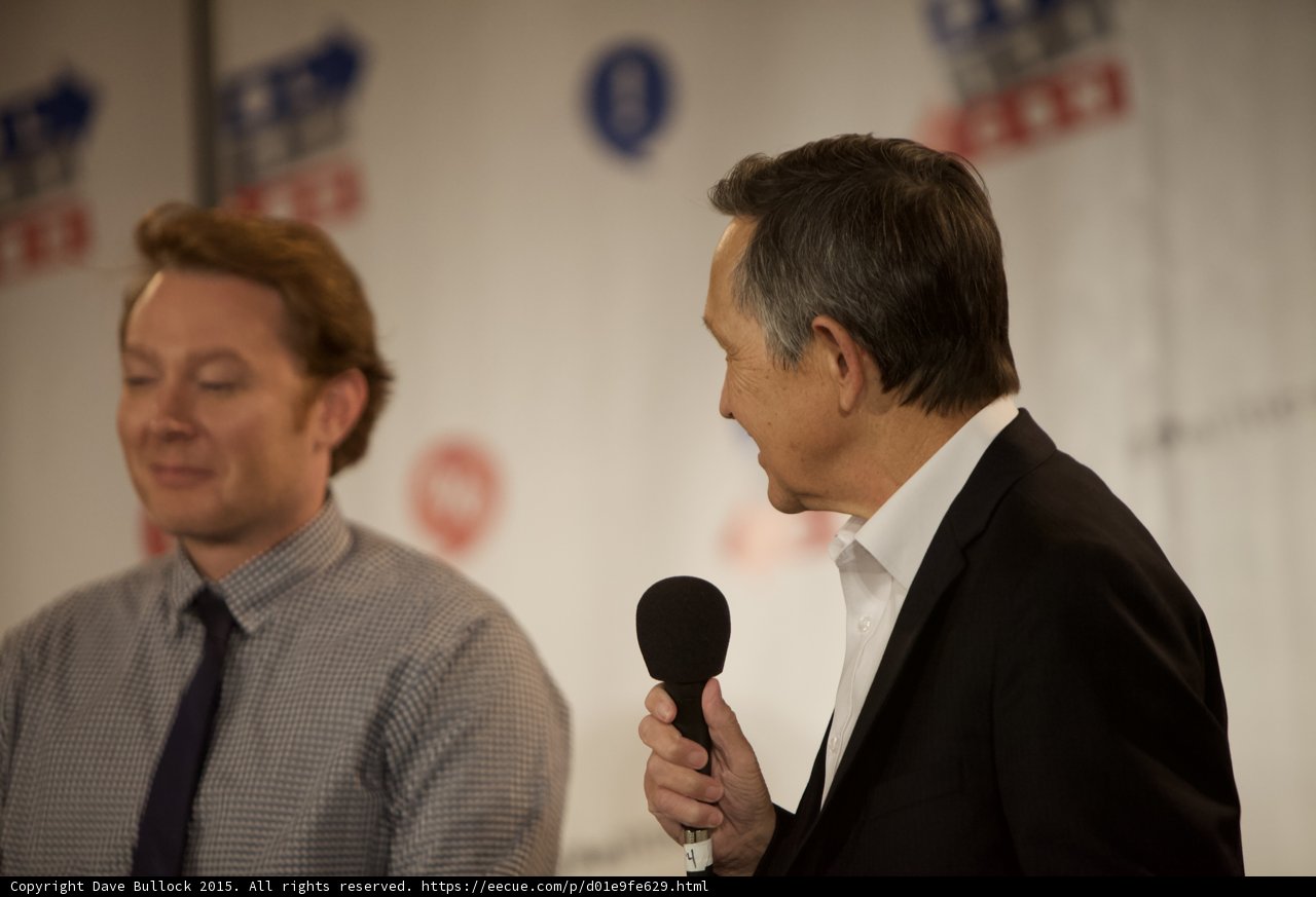 Clay Aiken Engages in Conversation at Politicon Event