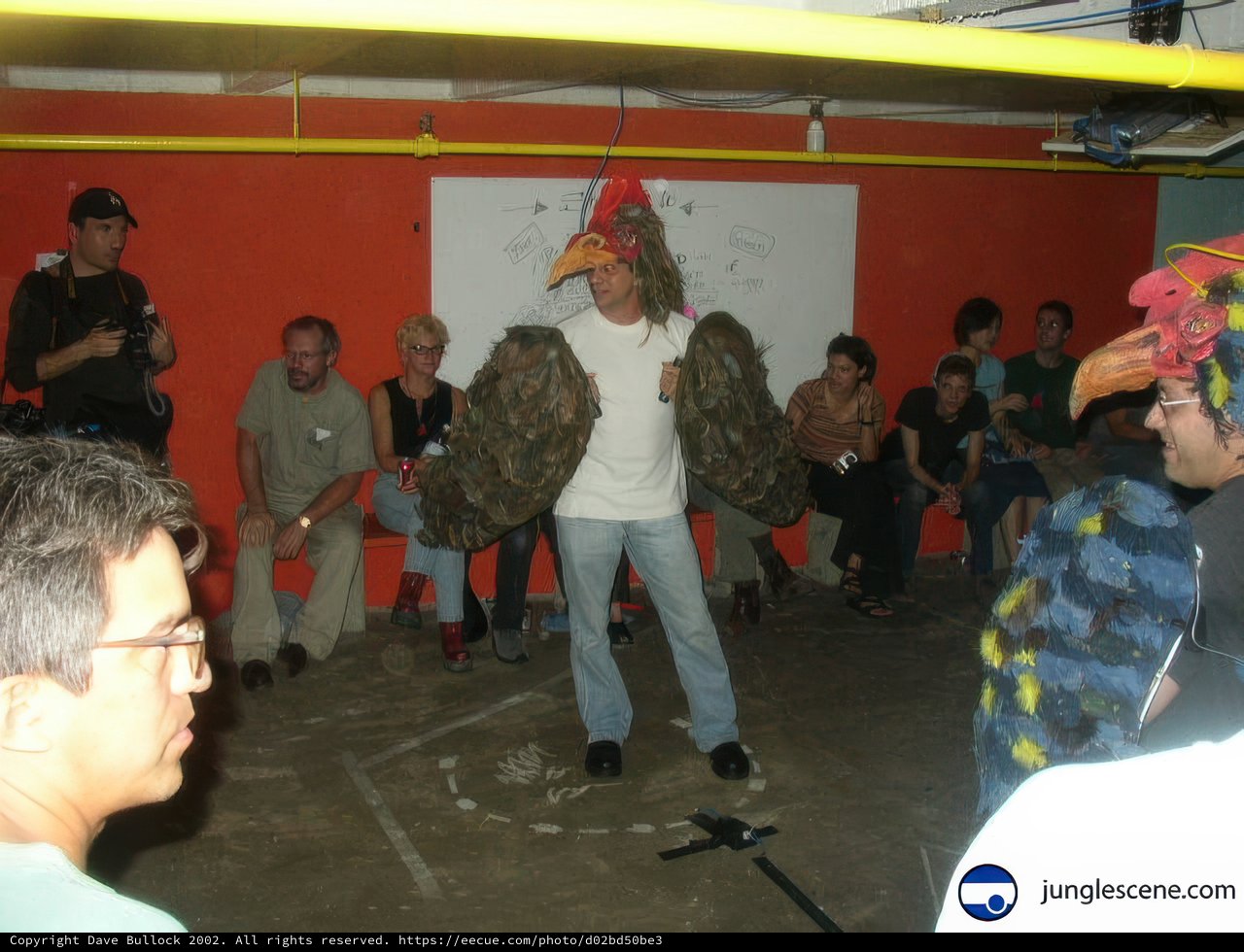 Chicken Man Takes Center Stage