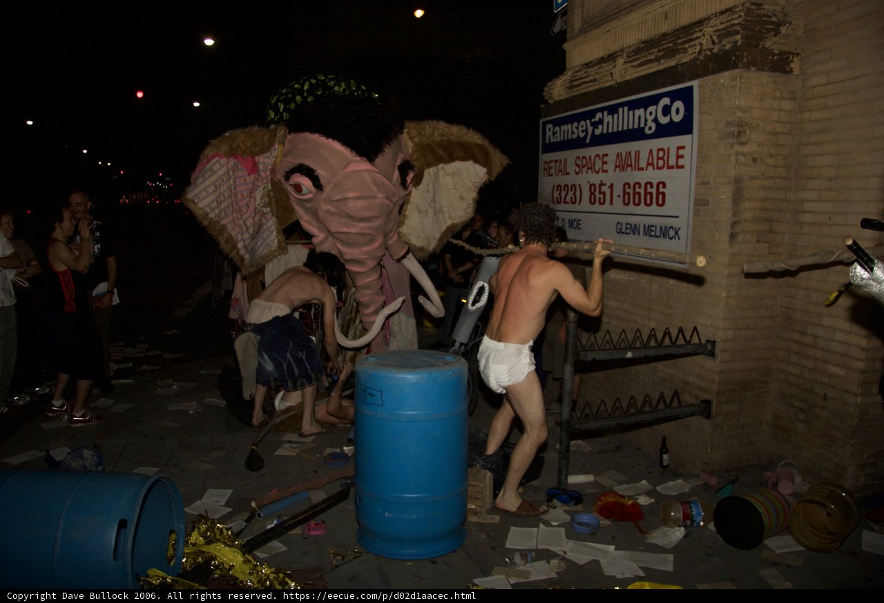 The Diapered Man Under The Night Sky