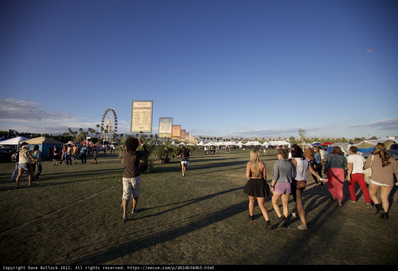 Walking through the Fields of Coachella