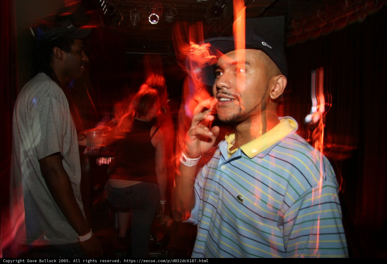 Smoke Break at the Nightclub