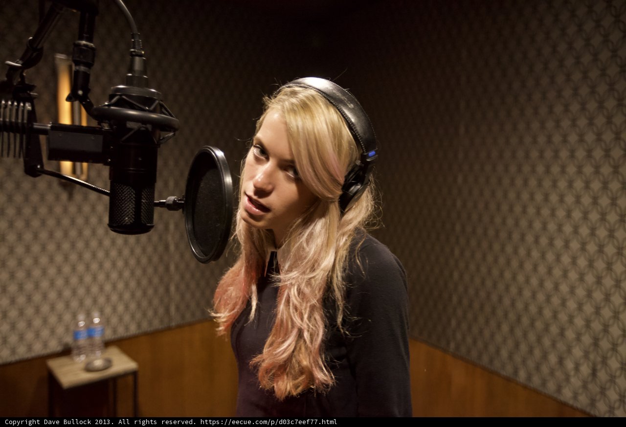 Anabel Englund in the Studio