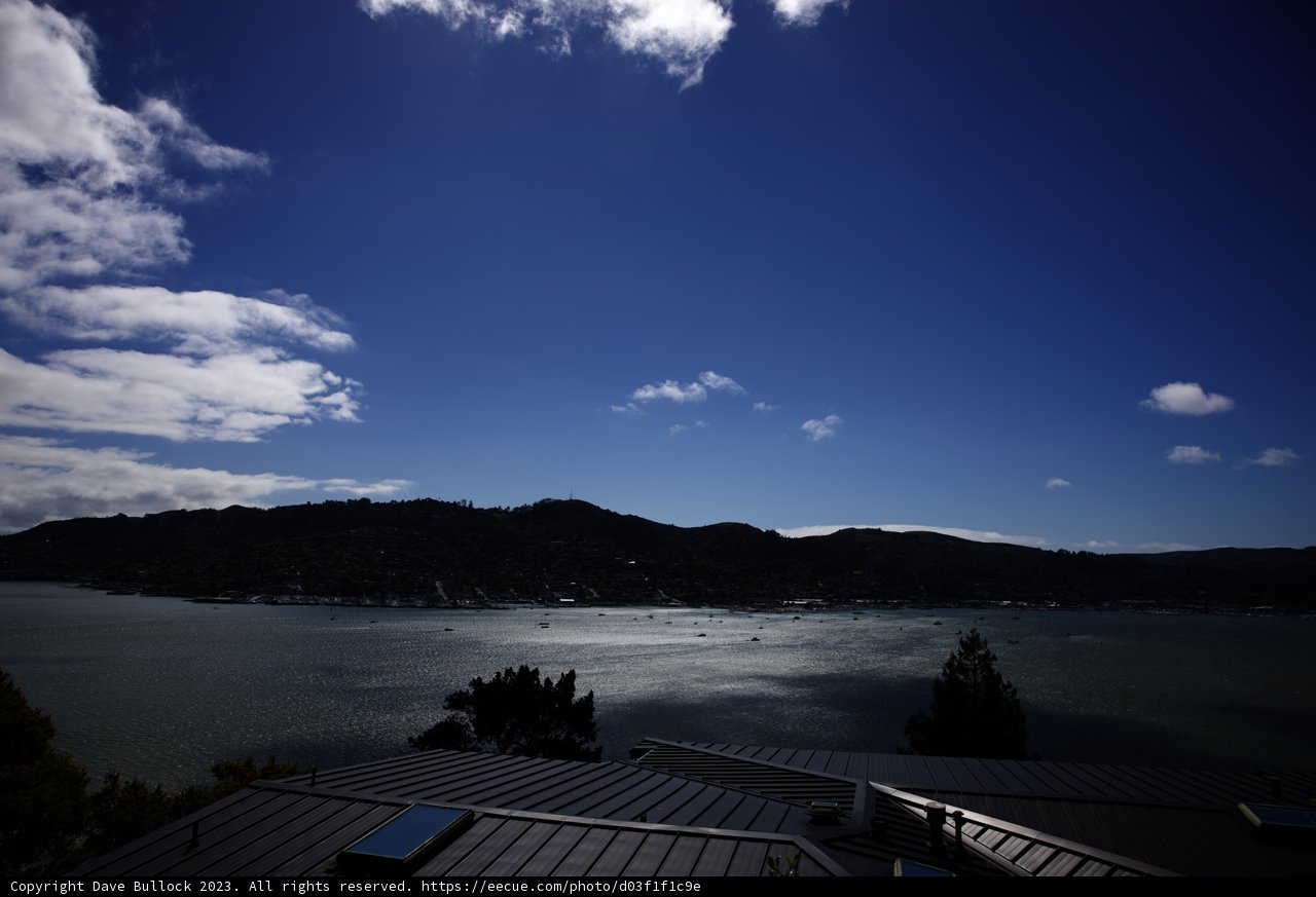 Serene Vista from the Rooftops of Tiburon