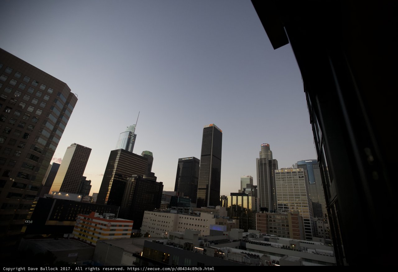 City View from Downtown Los Angeles Building
