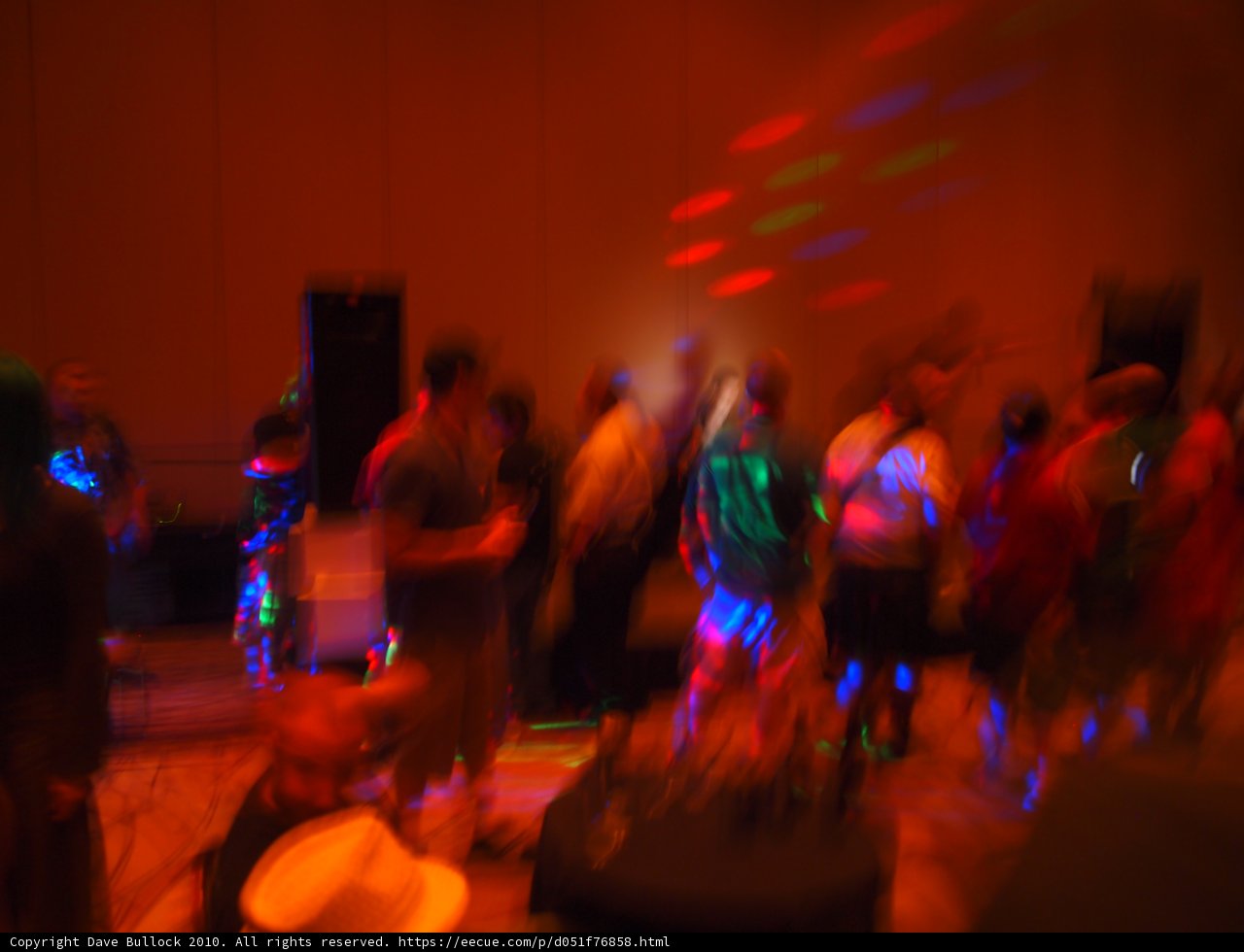 Partygoers at an Urban Nightclub