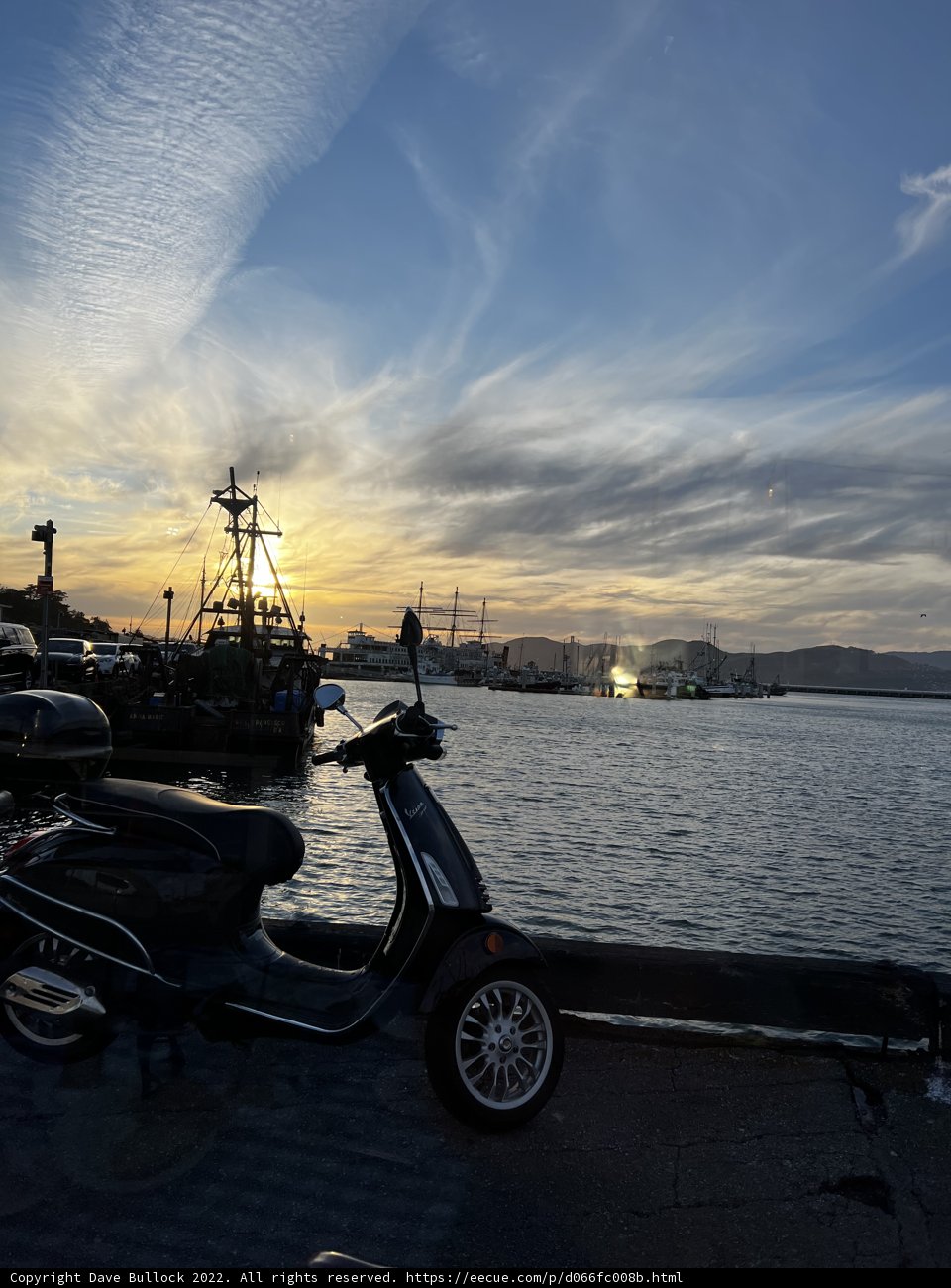 Sunset Ride on the Waterfront