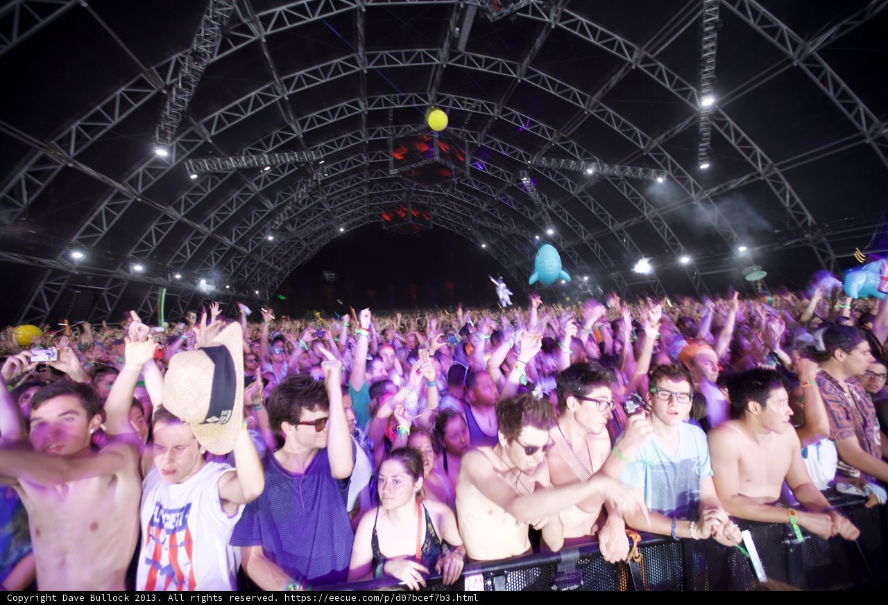 Coachella Crowd Goes Wild