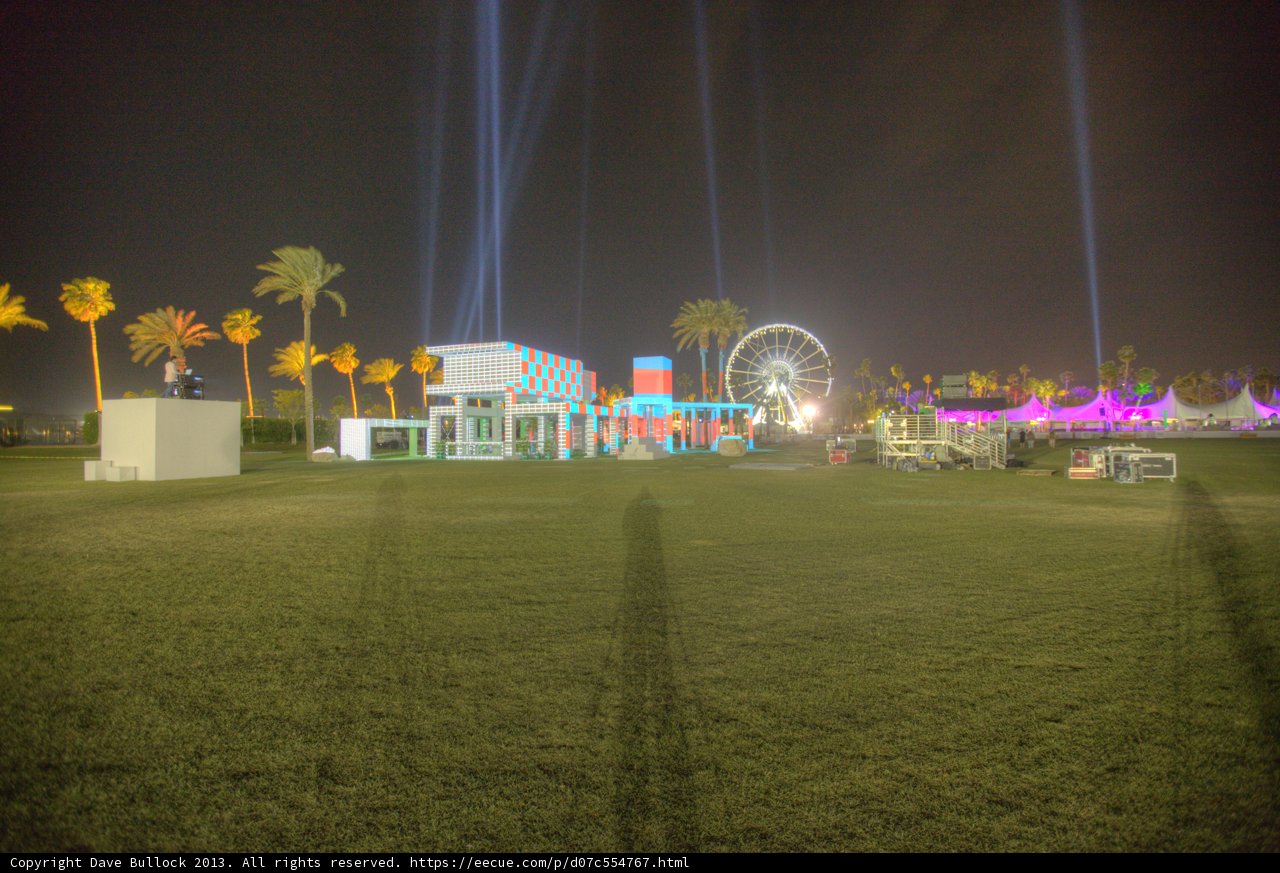 Nighttime Fun at Coachella
