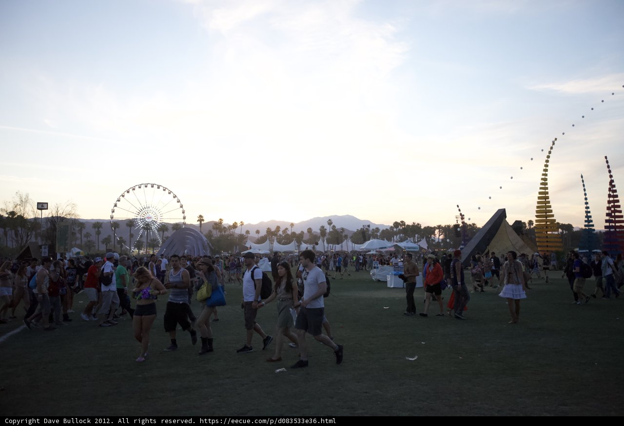 The Festivities Under The Ferris Wheel