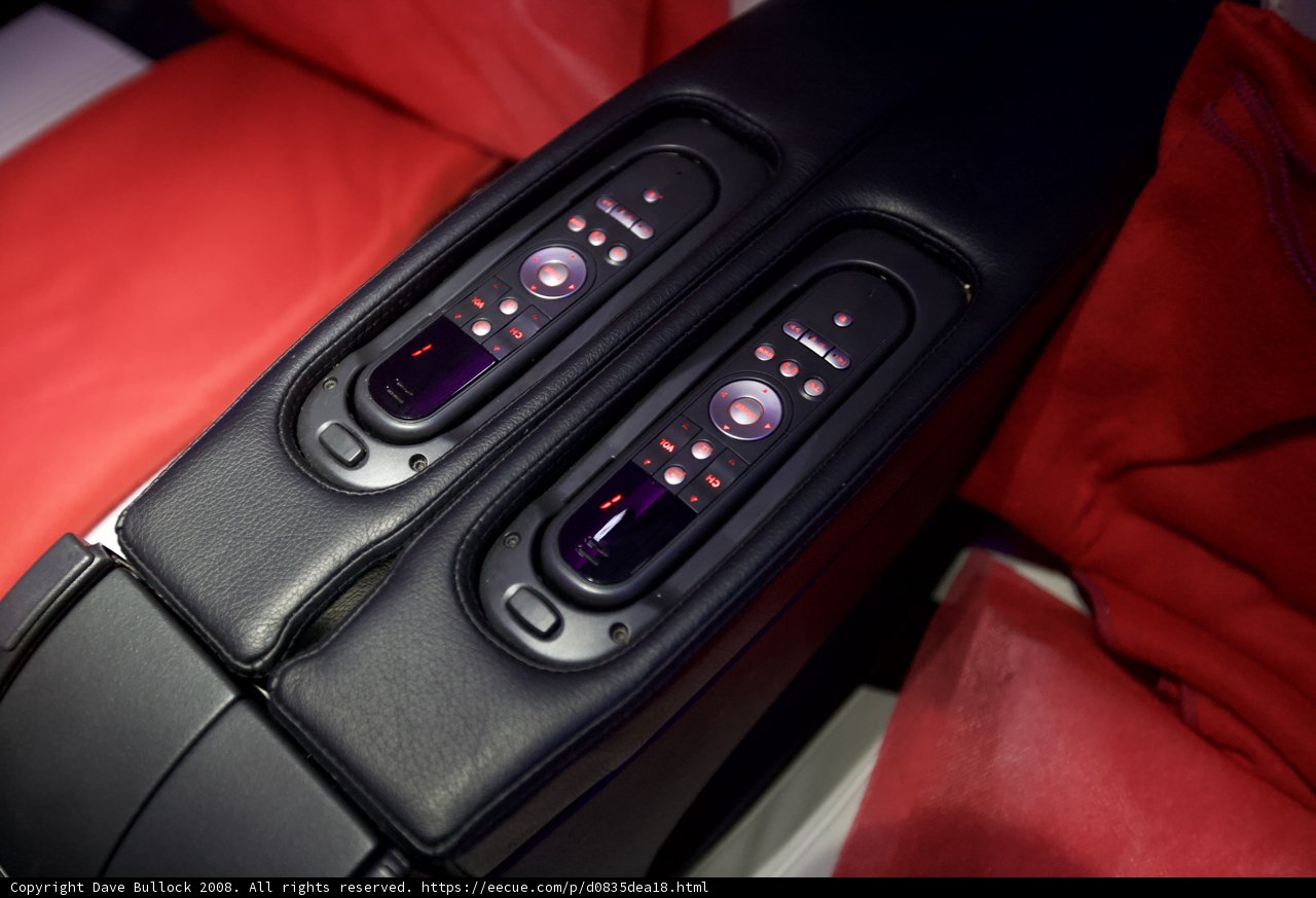 Seat Control Panel