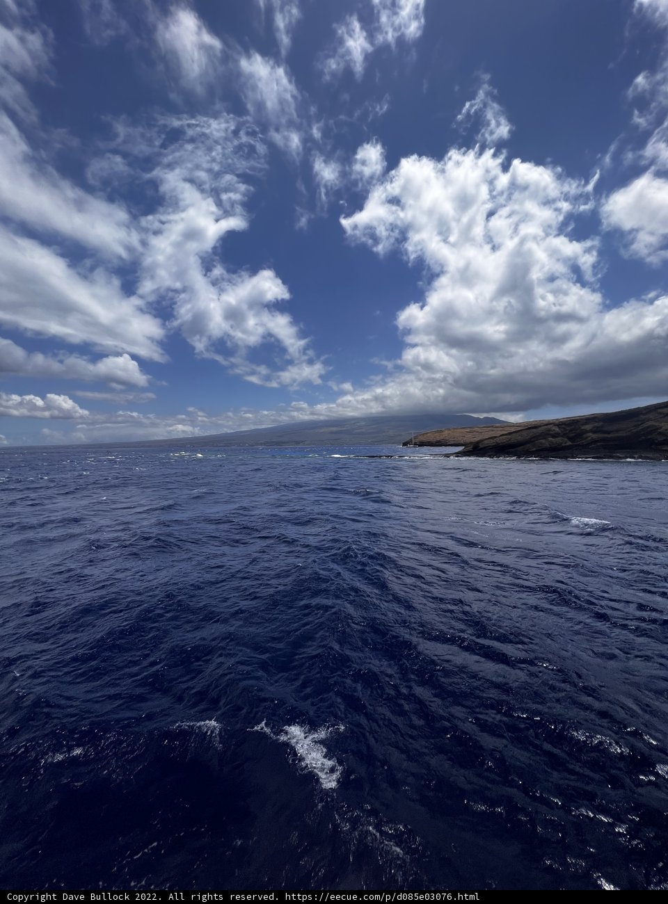 Serene Seascape in Alalakeiki Channel