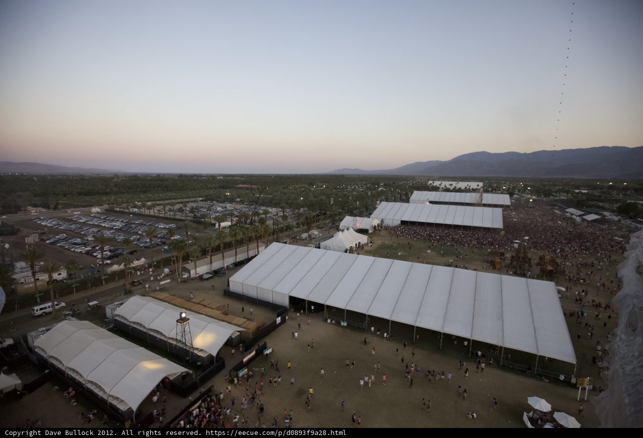 A Birds Eye View of Coachella 2012