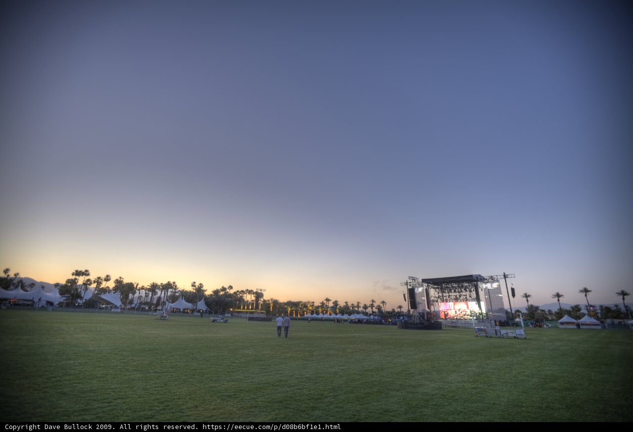 Sunset Serenade on the Field Stage