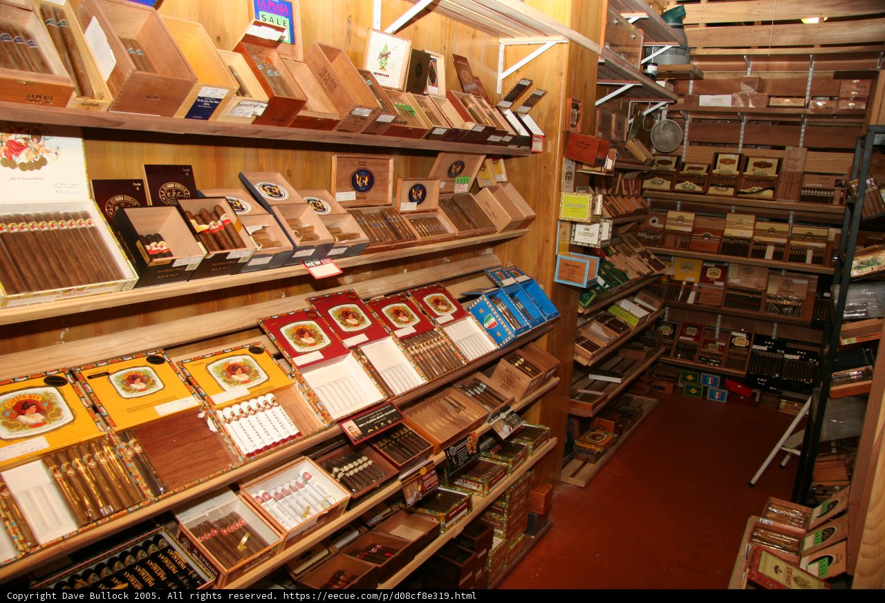 A Cozy Corner of the Cigar Store