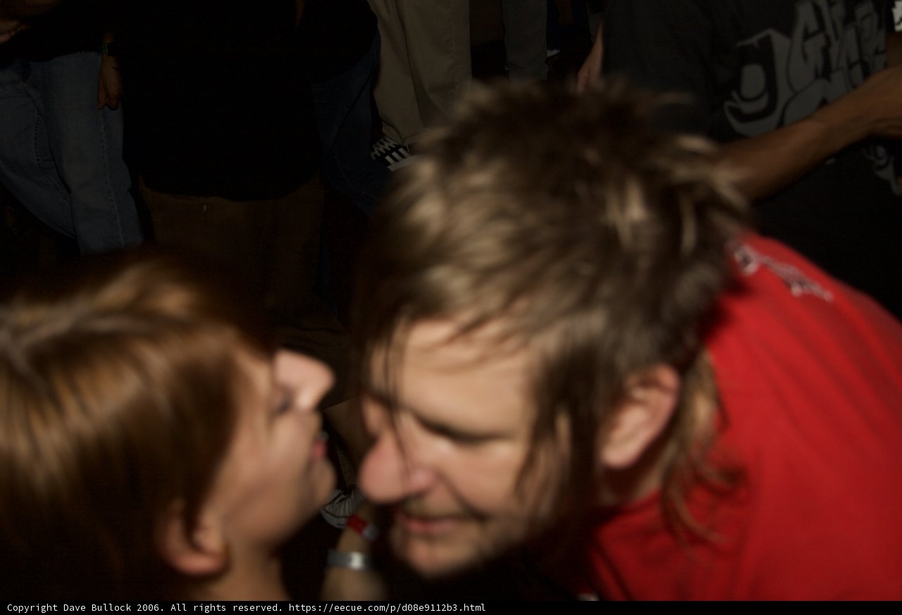 Passionate Moment in the Club