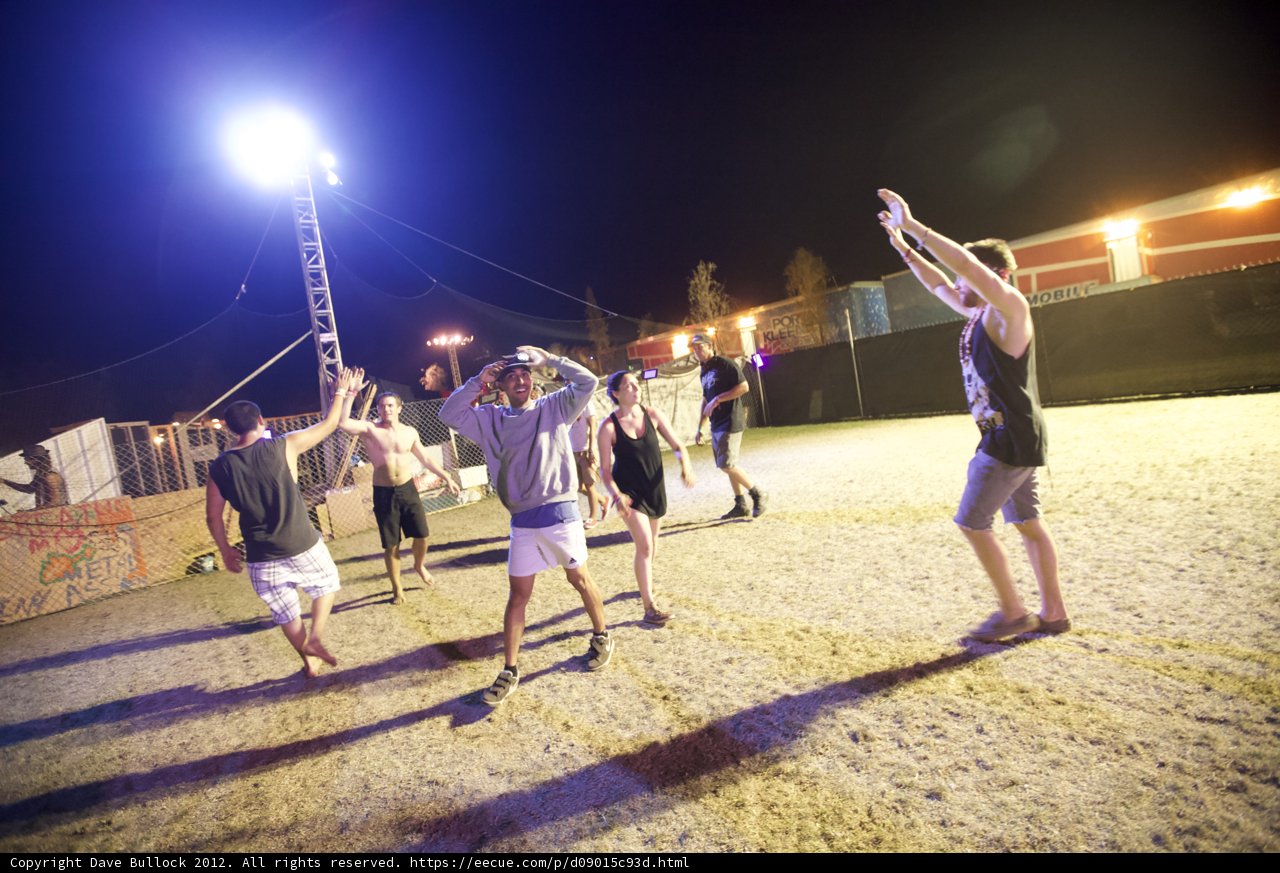 Nighttime Frisbee Fun