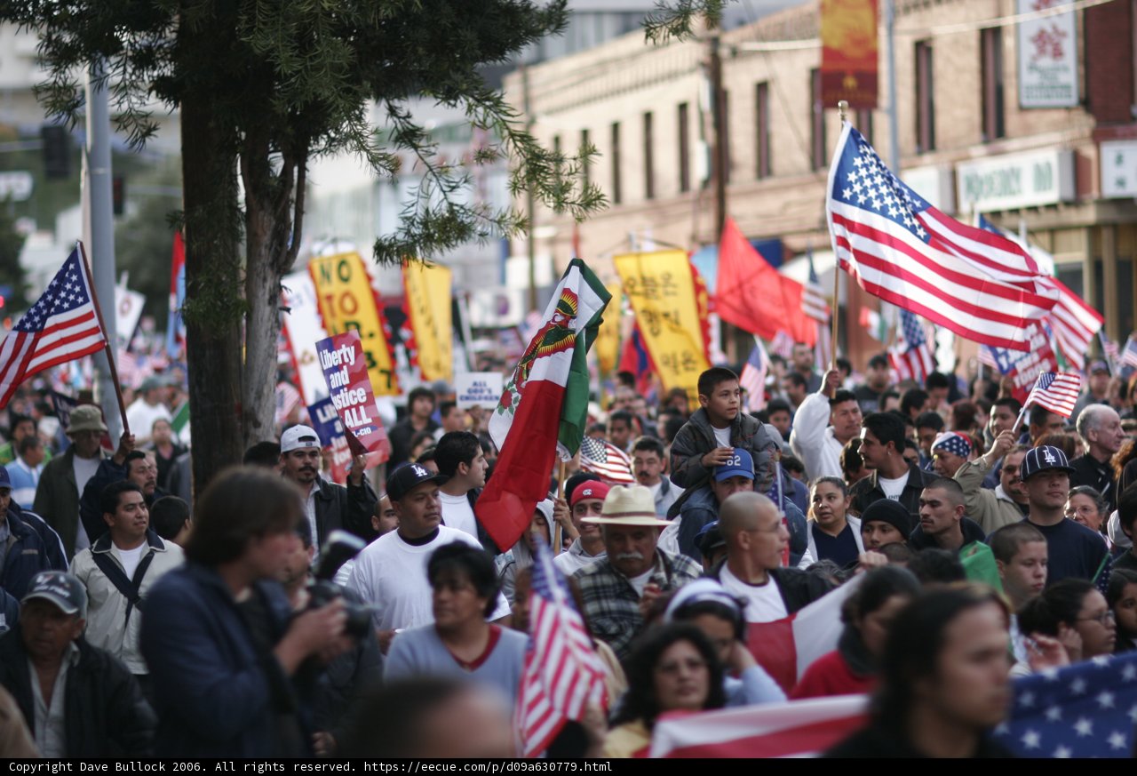 Patriotic Crowd