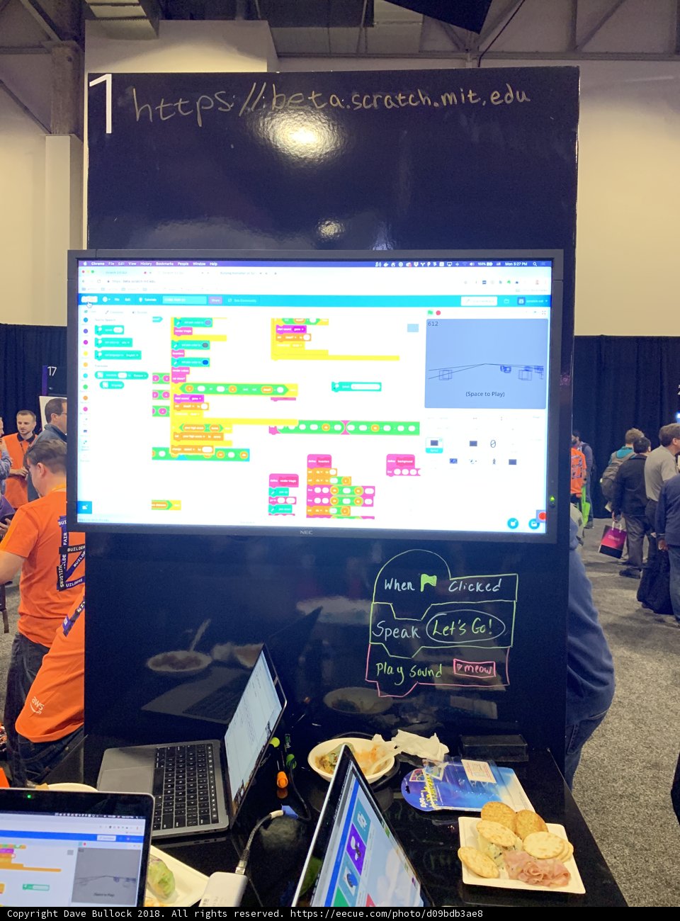 Colorful Lines on Computer Screen