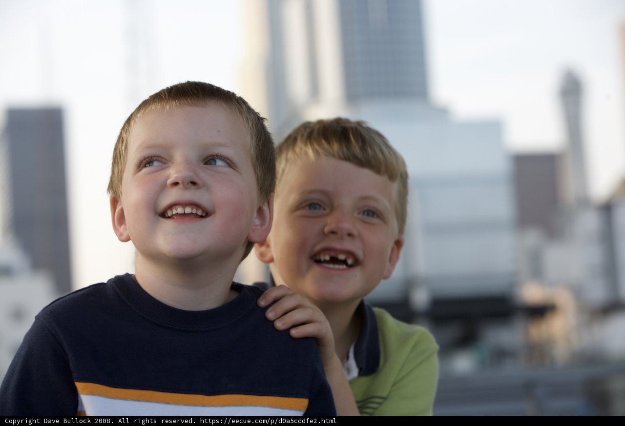 Two Happy Boys