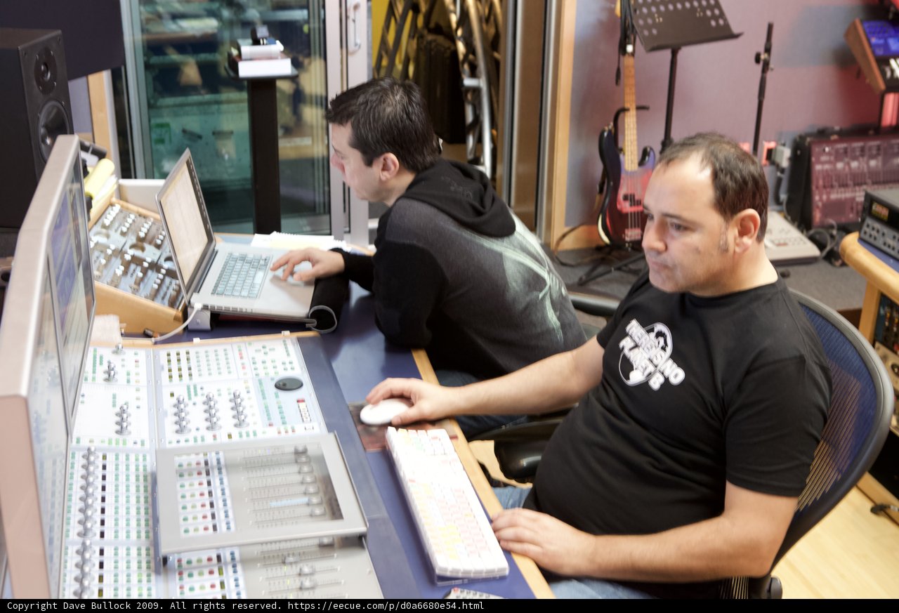 Studio Session with José Villarrubia