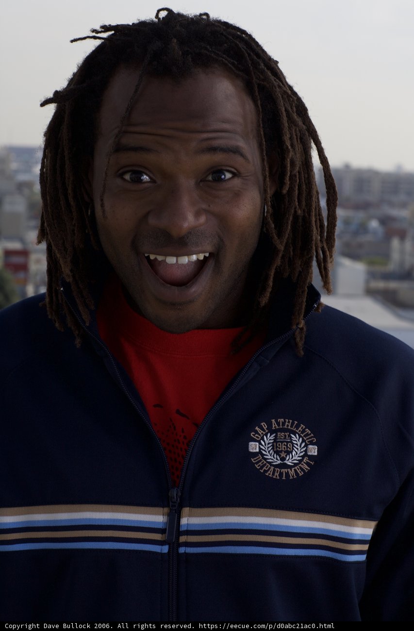 Dreadlocked James M In His Sweater