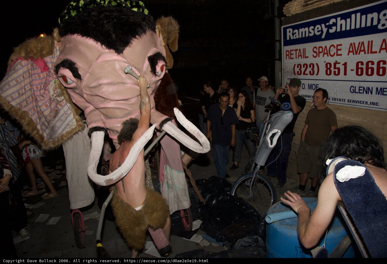 The Elephant Mascot Takes Over the City