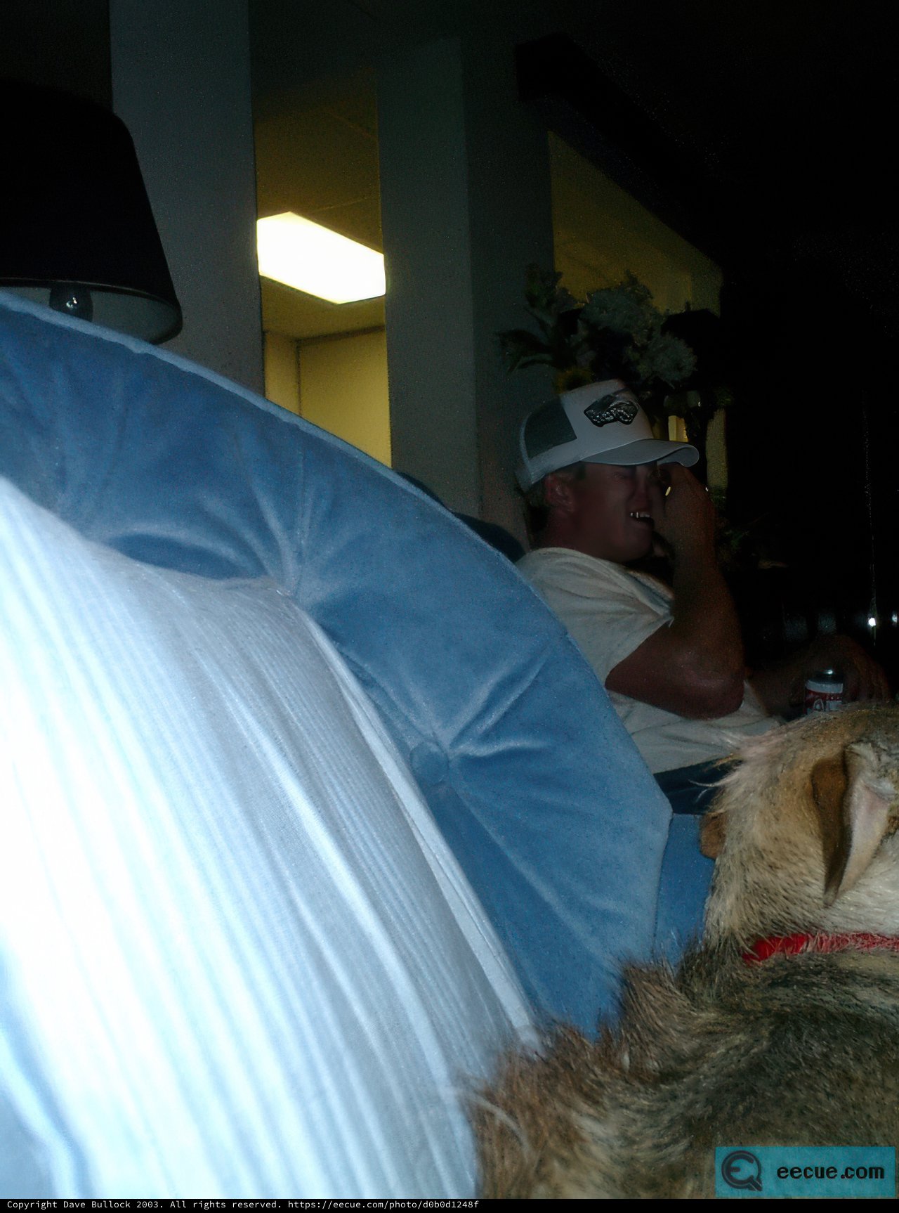 Relaxing with Man's Best Friend