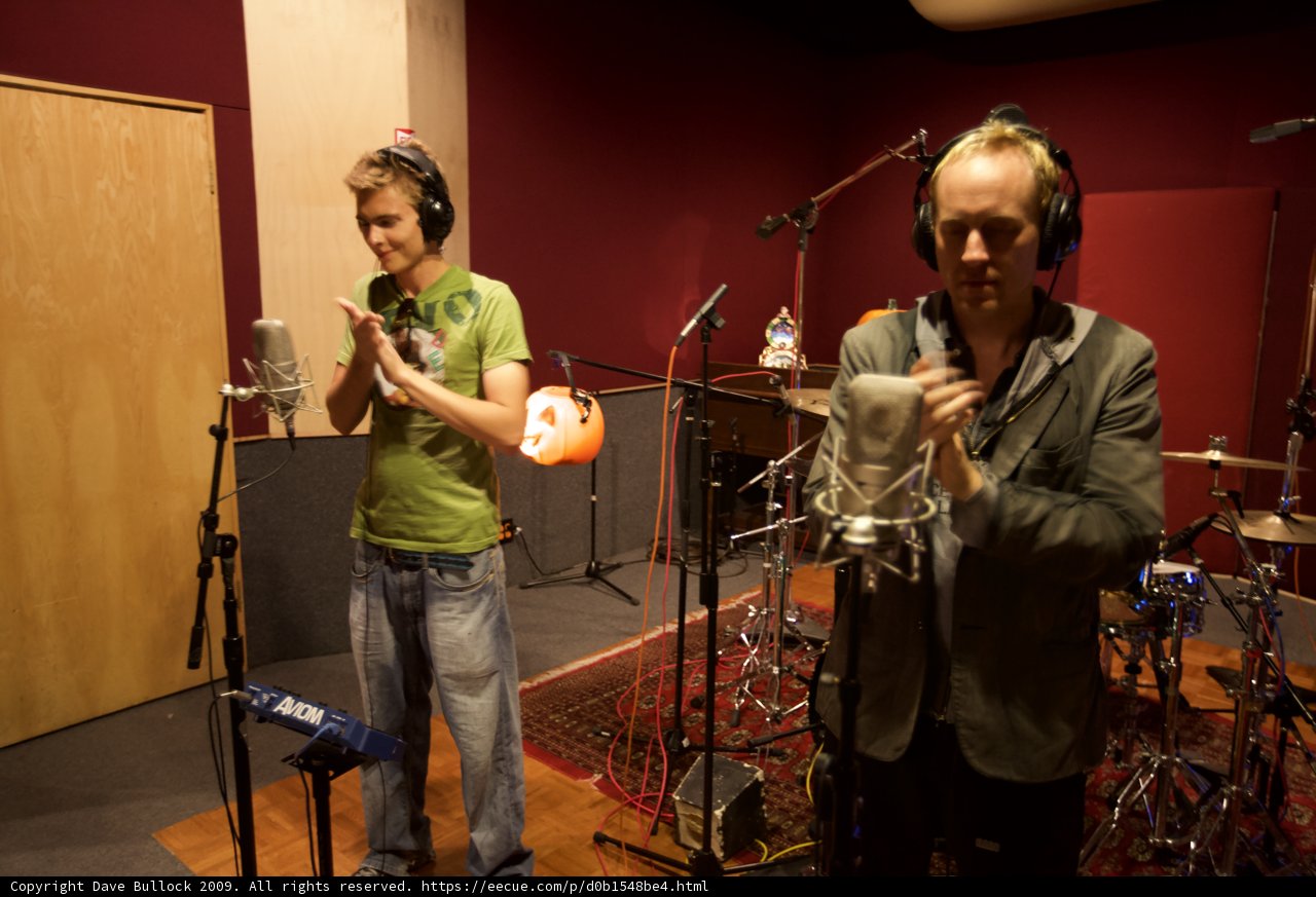 Jamming at the Studio