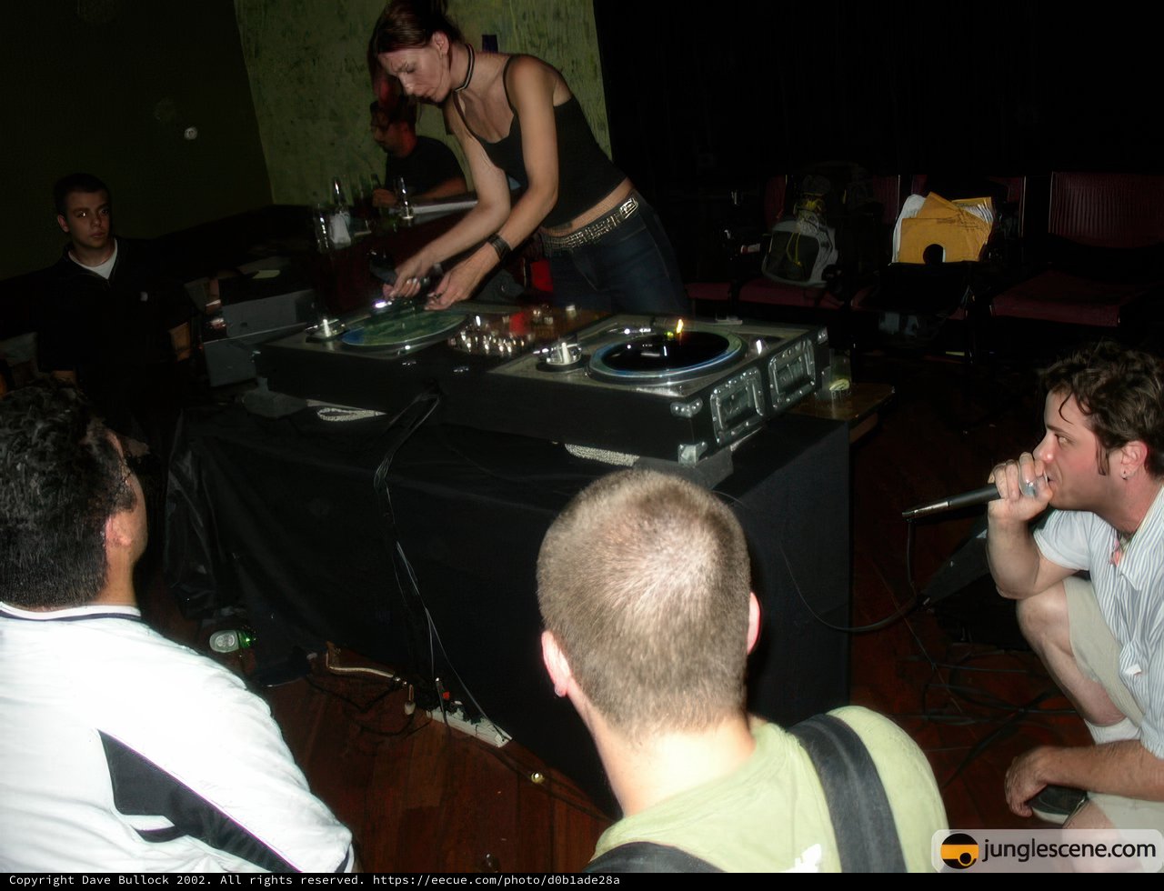 The Woman DJ Lights Up the Night