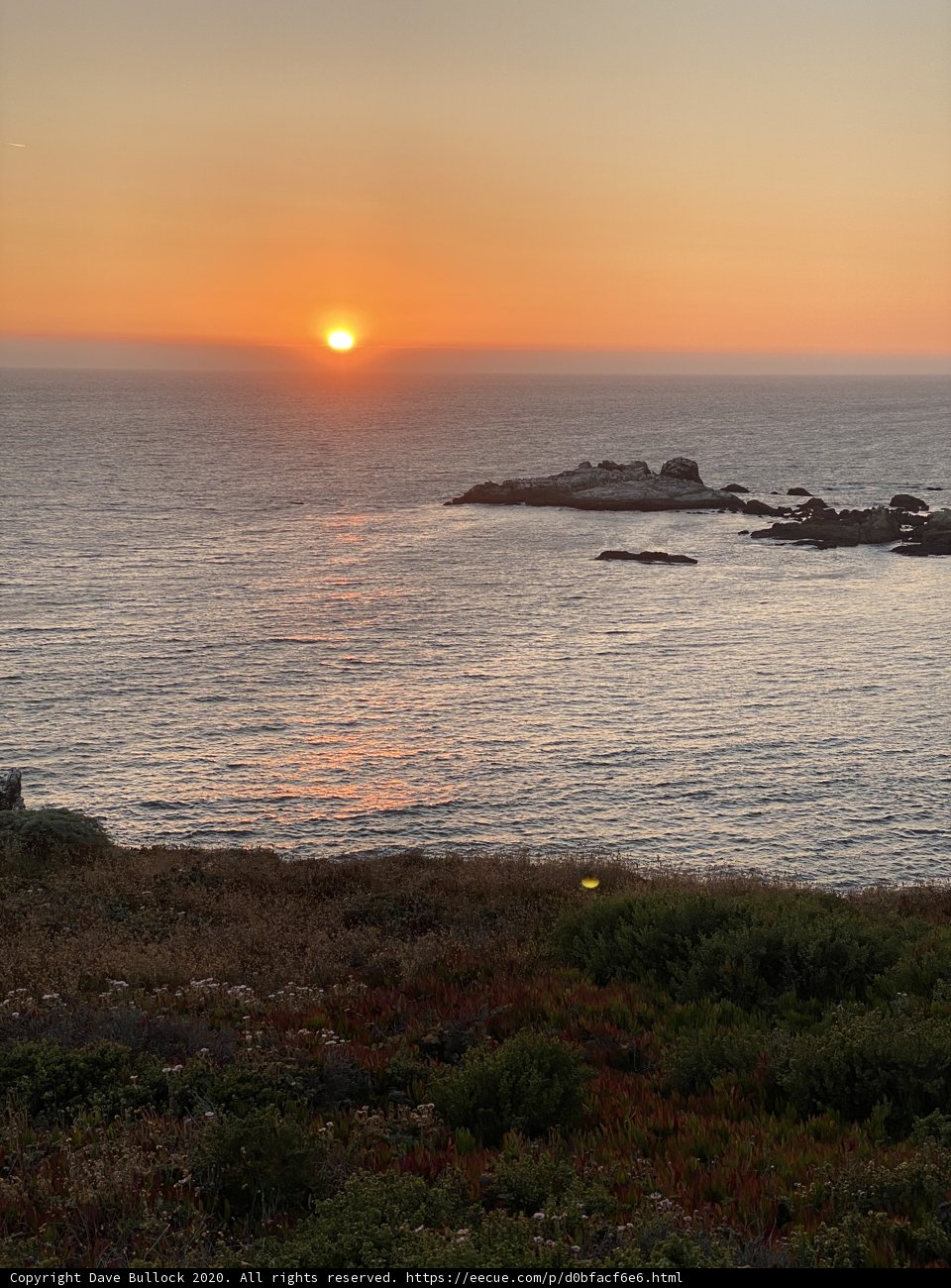 Lighthouse Horizon at Sunset