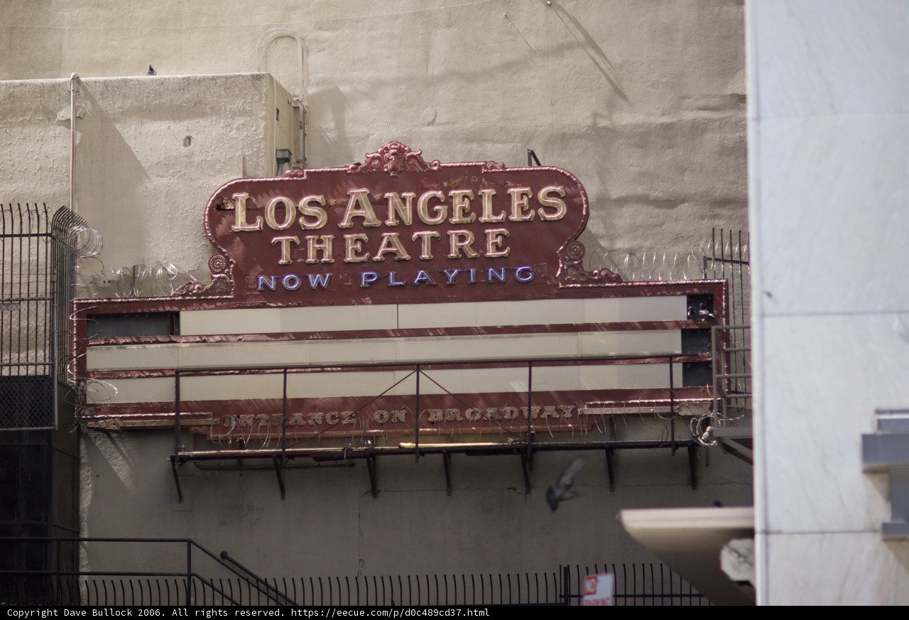 The Stunning Architecture of Los Angeles Theatre