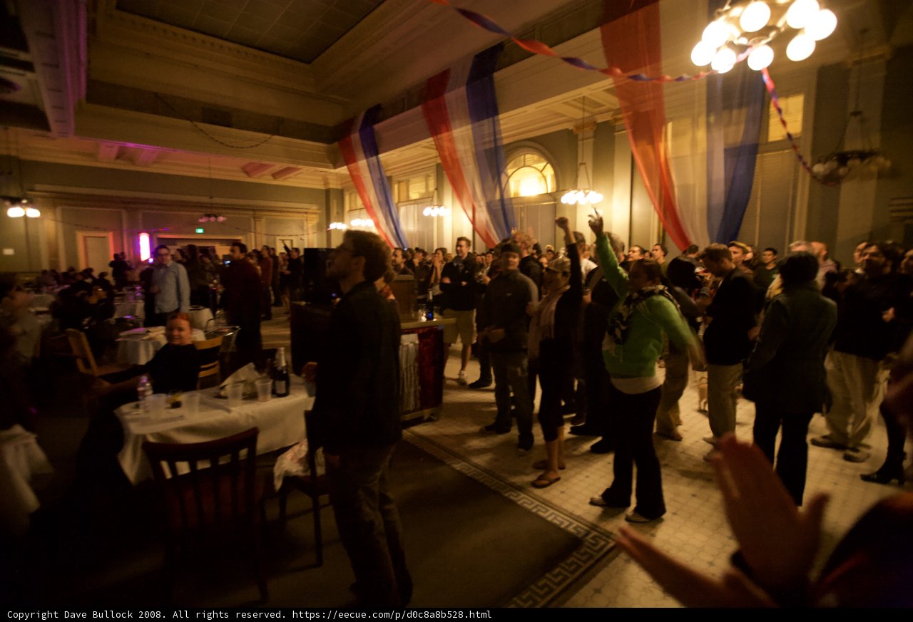 Election Night at the Red, White and Blue Restaurant