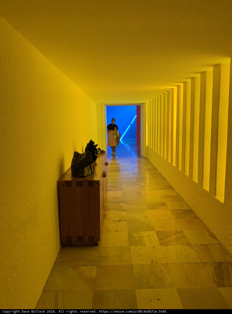 Illuminated Hallway